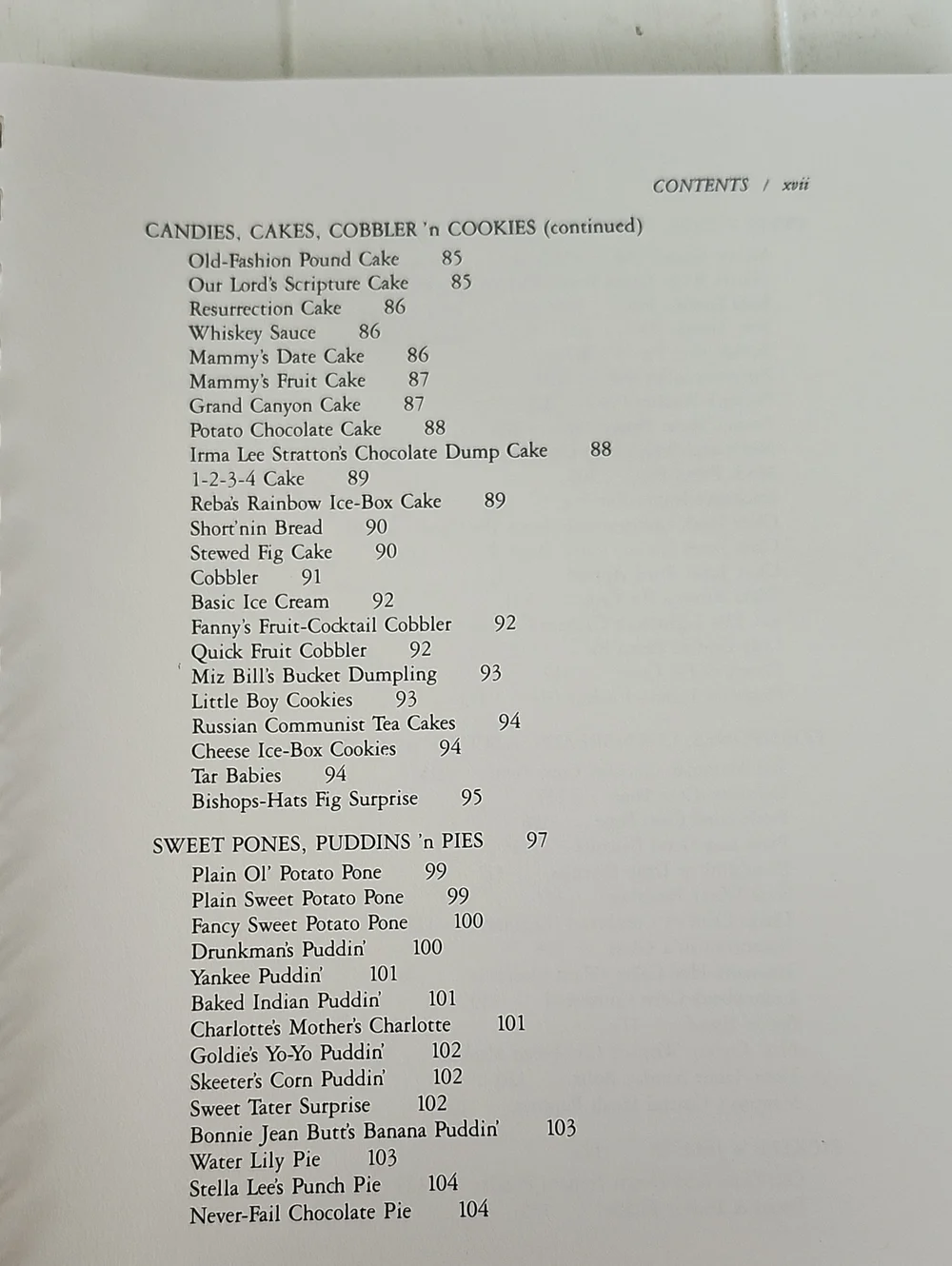 Vintage White Trash Cooking Cookbook 1986